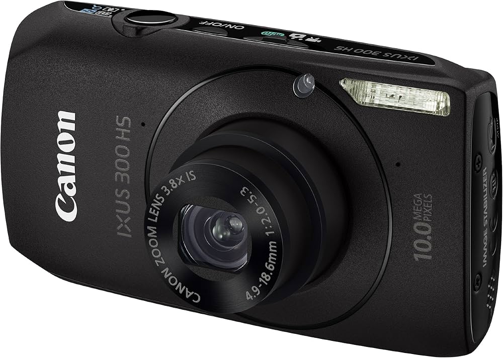 Canon IXUS 300 HS Digital Camera (High Sensitivity 10.0 MP, 3.8x Canon IXUS 300 HS Digital Camera (High Sensitivity 10.0 MP, 3.8x